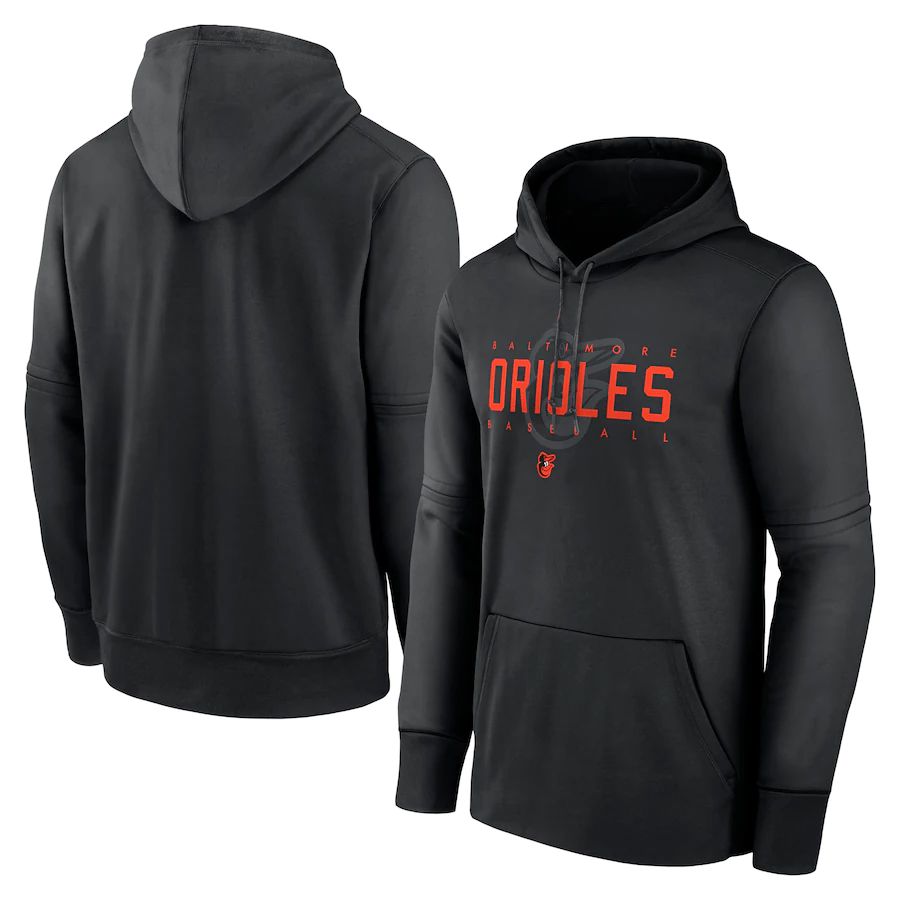 Men 2023 MLB Baltimore Orioles black Sweatshirt style 1->baltimore orioles->MLB Jersey